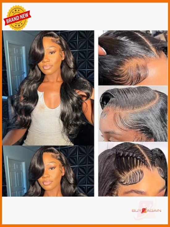 13x6 Body Wave Lace Front Wig Human Hair Pre-Plucked Glueless Full Wig 22 Inch main image 7